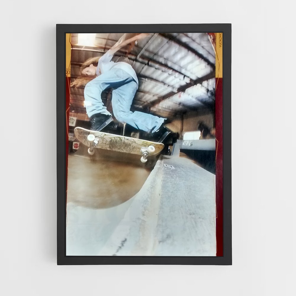 Poster Trickster à Roues – affiche Skateboard (vue 2)